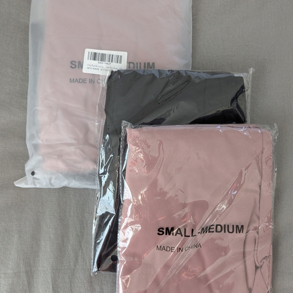 Set Of 6 Buttery Soft Leggings - Grey, Rose, Black - Picture 3 of 4